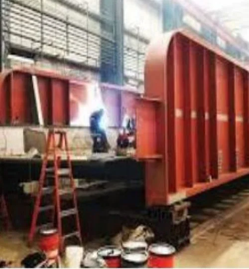 Steel Bridge Girder Fabrication for Nepal